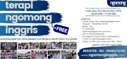 TERAPI NGOMONG INGGRIS 2019